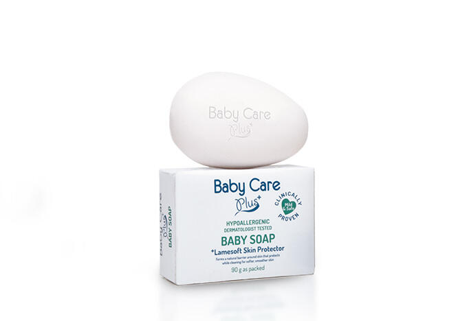 Baby best sale white soap