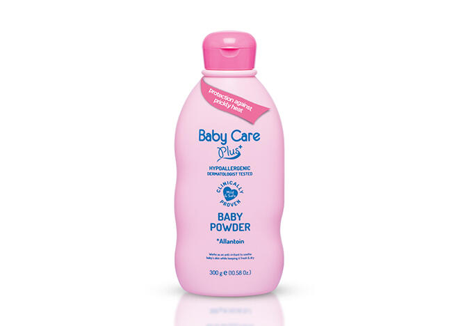 Tupperware Baby Care Plus+ Pink Baby Powder 300 g 