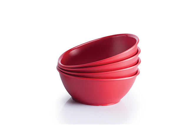 Tupperware Tupperware 4-pc. Red Splendor Soup Bowl Set 